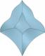  Cristal fazetat RB 1 Blue