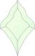 Cristal fazetat RB2 Green