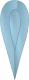 Cristal fazetat RB3 Blue