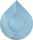 Cristal fazetat RB5 Blue