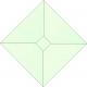Cristal fazetat RB20 Green