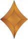 Cristal fazetat RB632.2 BRONZE